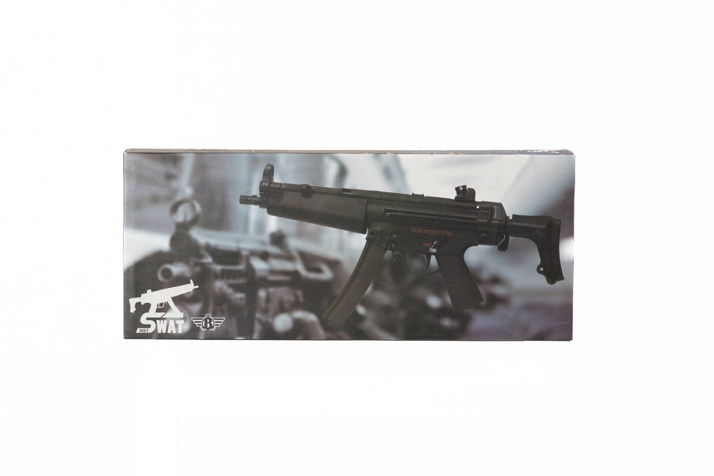 SWAT submachine gun replica (B.R.S.S.) - black (OUTLET)