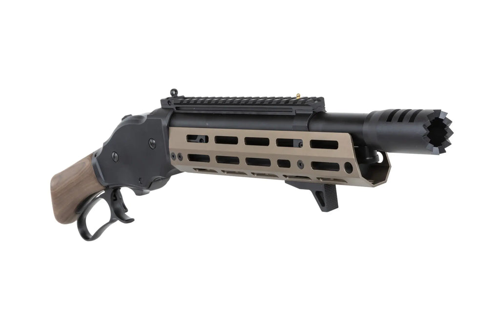 airsoft Lever Action Golden Eagle AT8701 Flat Dark Earth shotgun