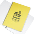 Modestone - Waterproof Notebook - 210 x 297 mm - 50 Sheets - Yellow - C44