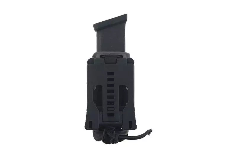 SMC Pistol Magazine Pouch with flocking (QD belt) - foliage green