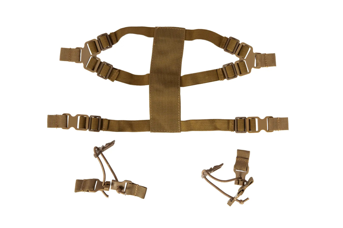 Skull Messenger Mask - tan