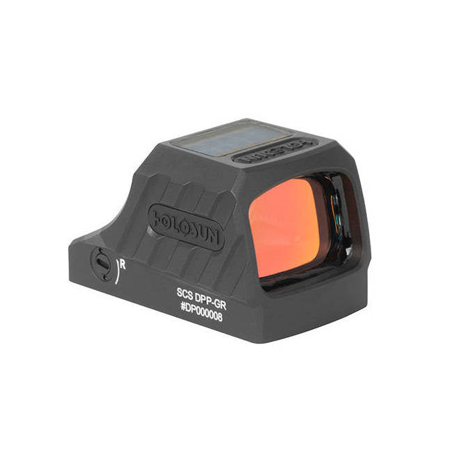 Holosun - Pistol Collimator SCS - Green Reticle - MRS - Solar-Powered Battery - SCS 320-GR
