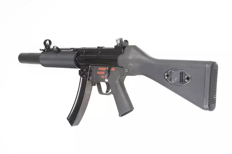 Apache SD1 Submachine Gun Replica (Fixed Stock Version) - Black