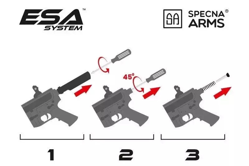 SA-C24 CORE™ carbine replica - black