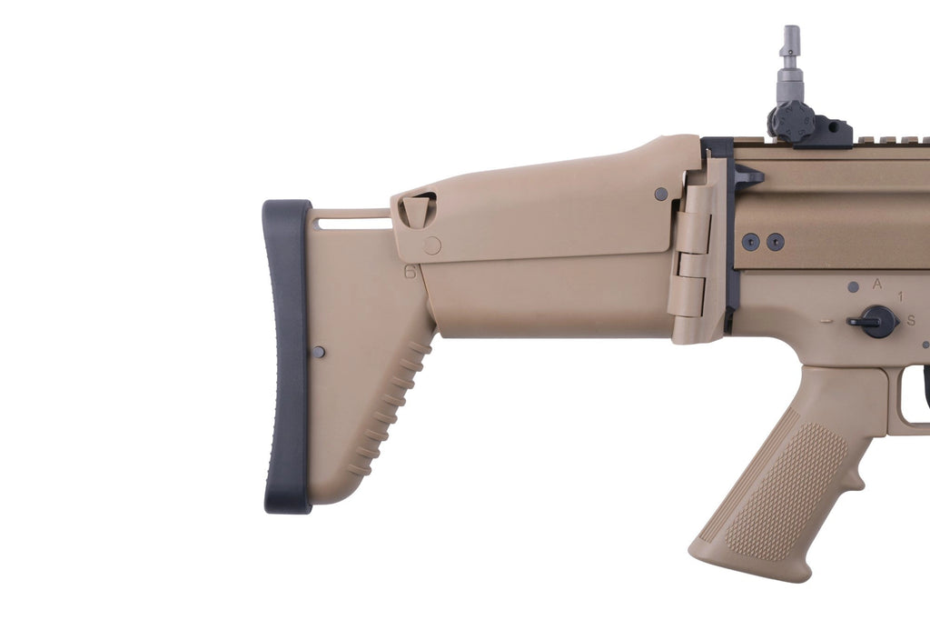 WE MK17 MOD 0 Open Bolt Assault Rifle Replica - Tan