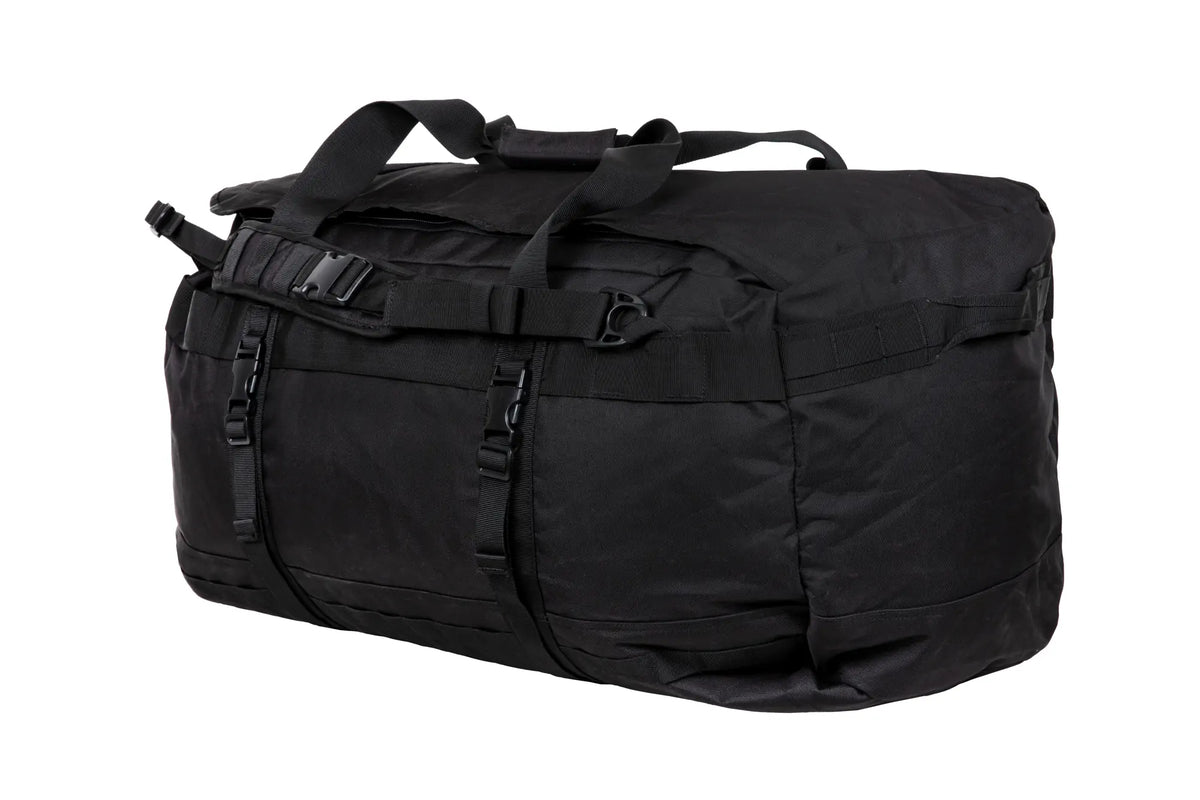 GFC Tactical 120 l tactical equipment bag. Black