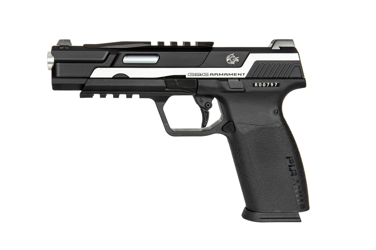 Piranha TR Pistol Replica - silver