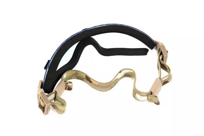 Ventilated Low-Profile Goggles - Blue