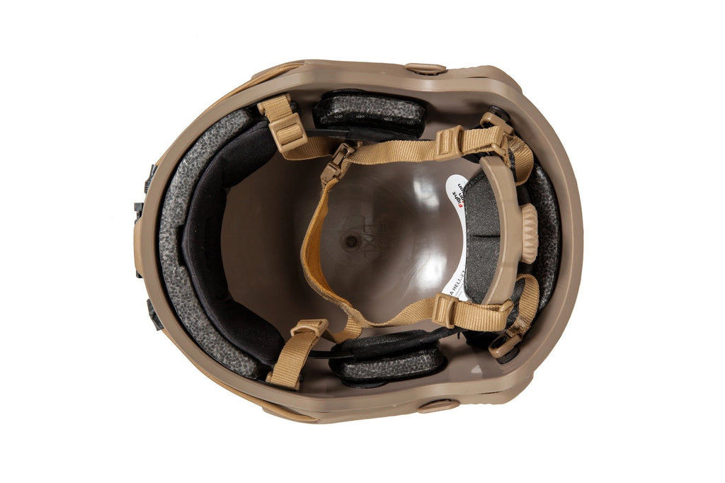 Ballistic Aramid Heavy Version L/XL Dark Earth helmet replica
