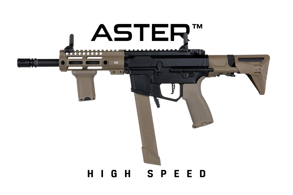 Specna Arms SA-X01 EDGE 2.0™GATE ASTER HIGH SPEED Half-Tan submachine gun replica