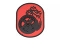 Berserker PVC Badge - Red