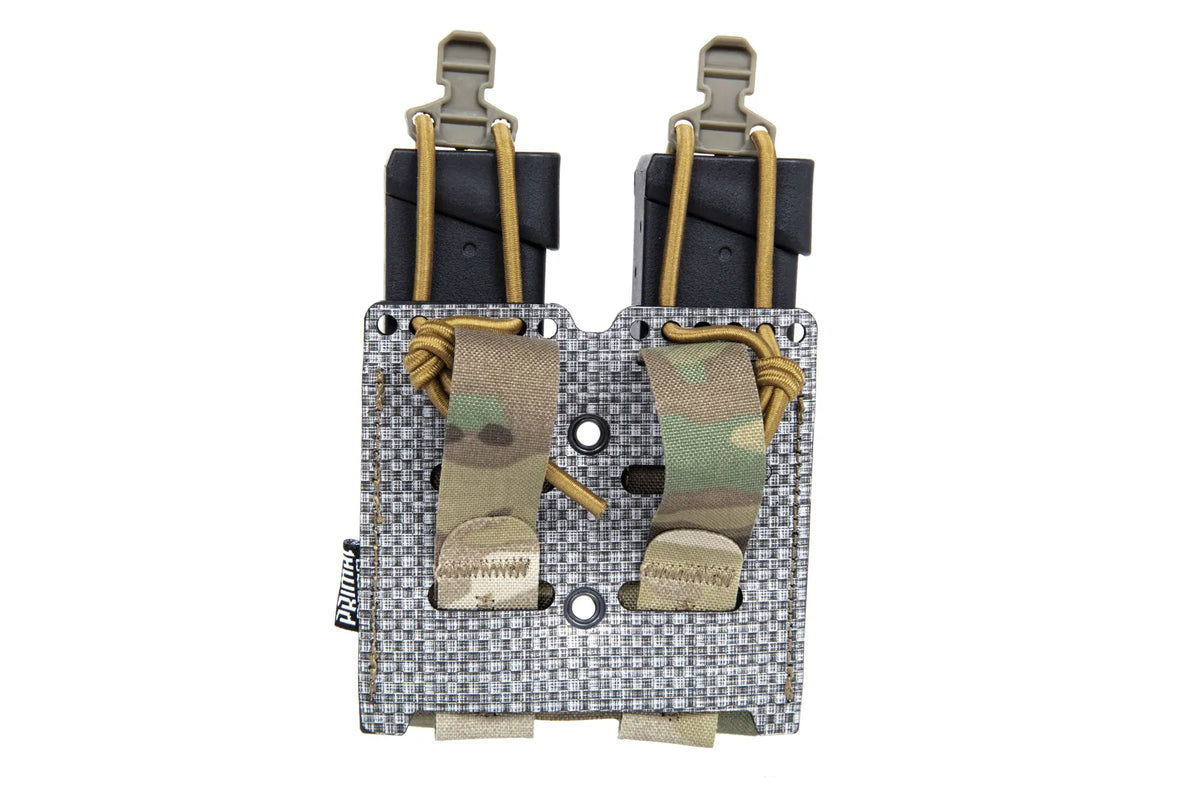 Primal Gear Multicam flexible double pistol pouch