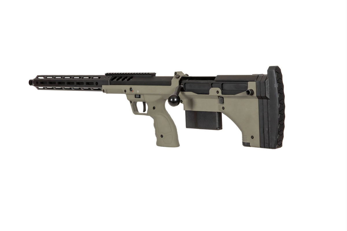 Desert Tech SRS-A2 22” Sniper Rifle Replica (Left-Handed) - Olive Drab