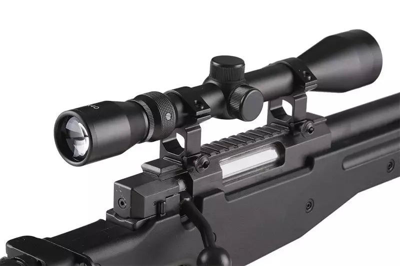 MB14D sniper rifle replica - with scope and bipod