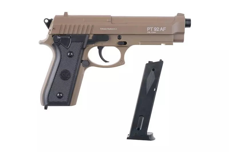 TAURUS PT92 Spring-Action Pistol Replica - Tan