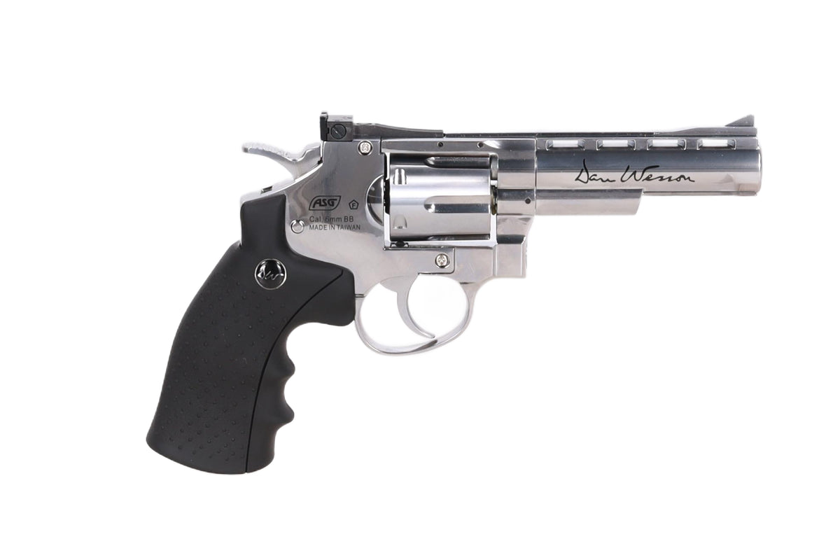 Dan Wesson 4" CO2 revolver – Silver