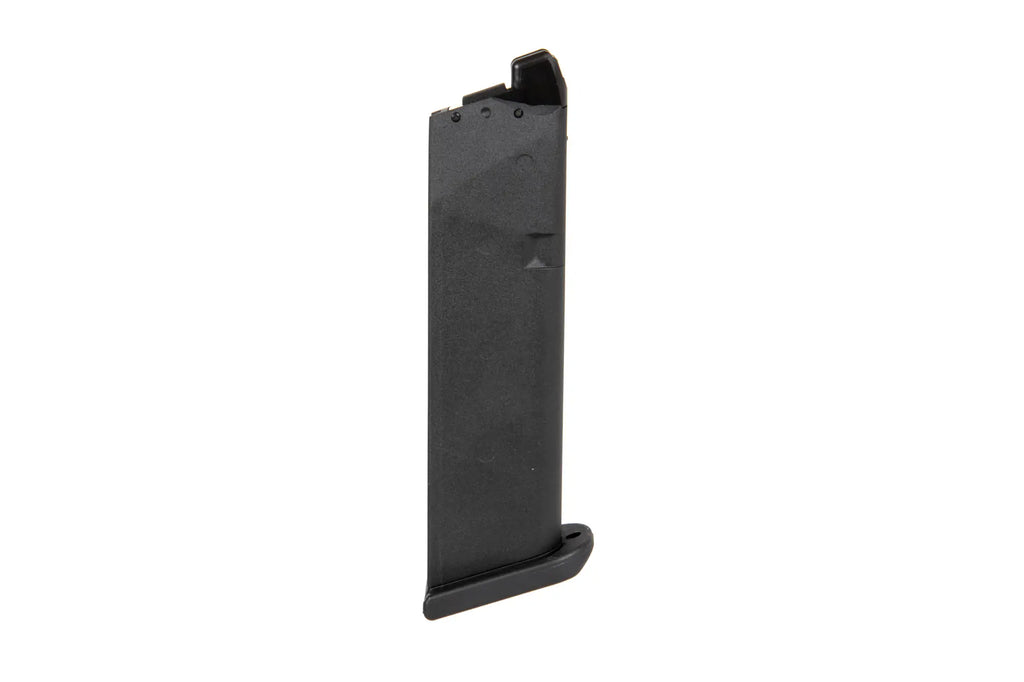 Green gas 22-bullet magazine for Glock 17 Gen 5 replicas