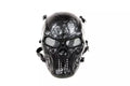 Skeleton terror mask - black