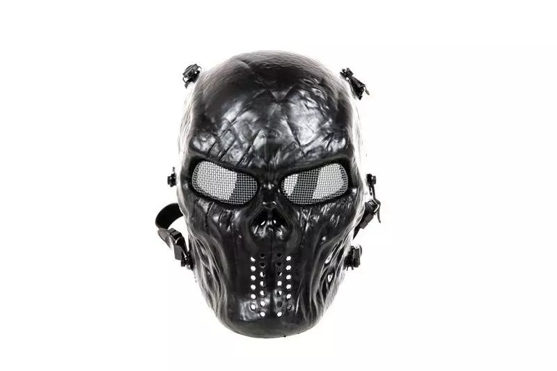 Skeleton terror mask - black