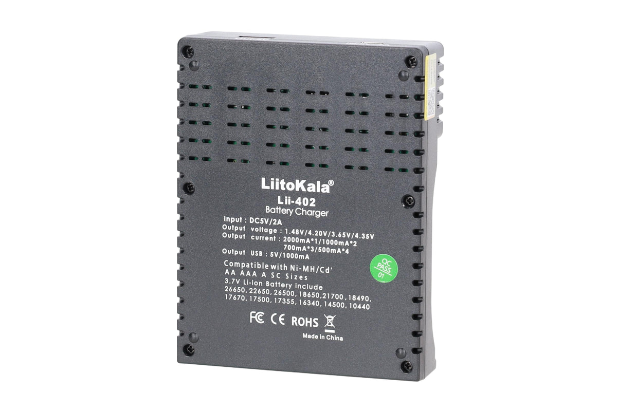 LiitoKala Lii-402 universal charger