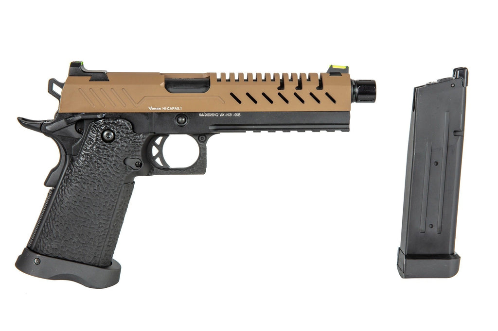 Vorsk Hi-Capa 5.1 Pistol Replica - Tan/Black