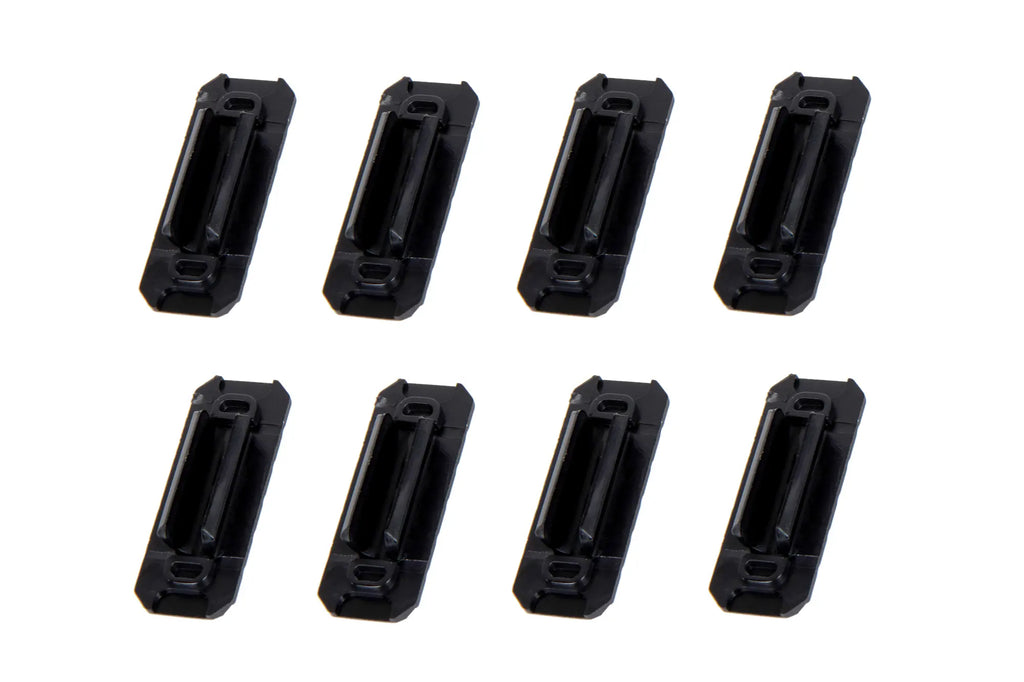 M-LOK type 2 rail cladding set Black