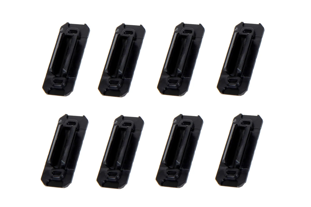 M-LOK type 2 rail cladding set Black