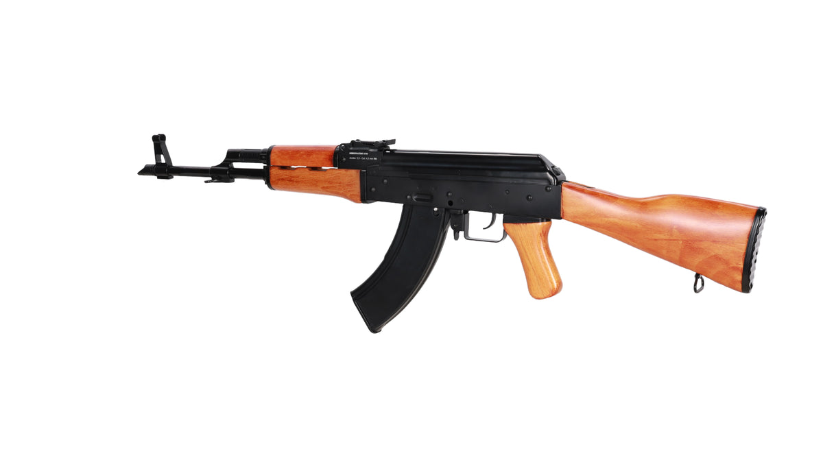 AIK CO2 4.5mm AK-47 gas carbine (Real Wood)