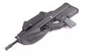 FN F2000 assault rifle replica with scope - black