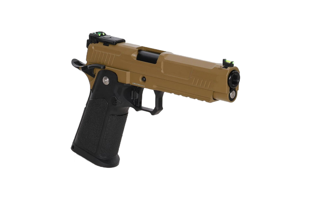 Arcturus Hi-Capa Vanguard 5" Gun GBB - Half-Tan