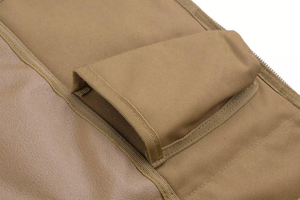 Gun Bag with Shooting Mat 128cm - tan