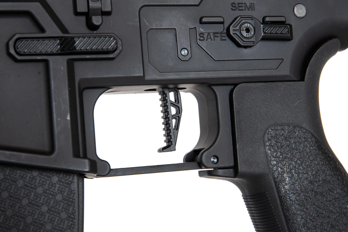 SA-E12 EDGE 2.0™ GATE ASTER carbine replica black - New receiver/Light Ops Stock