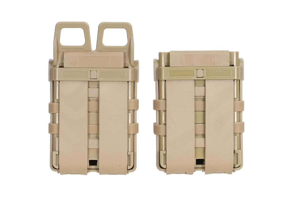 Podwójna ładownica SATAC Open III (M) na magazynki 5,56mm Tan