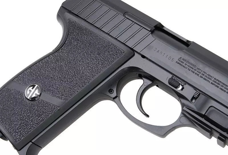 GS-801 pistol replica with laser target marker