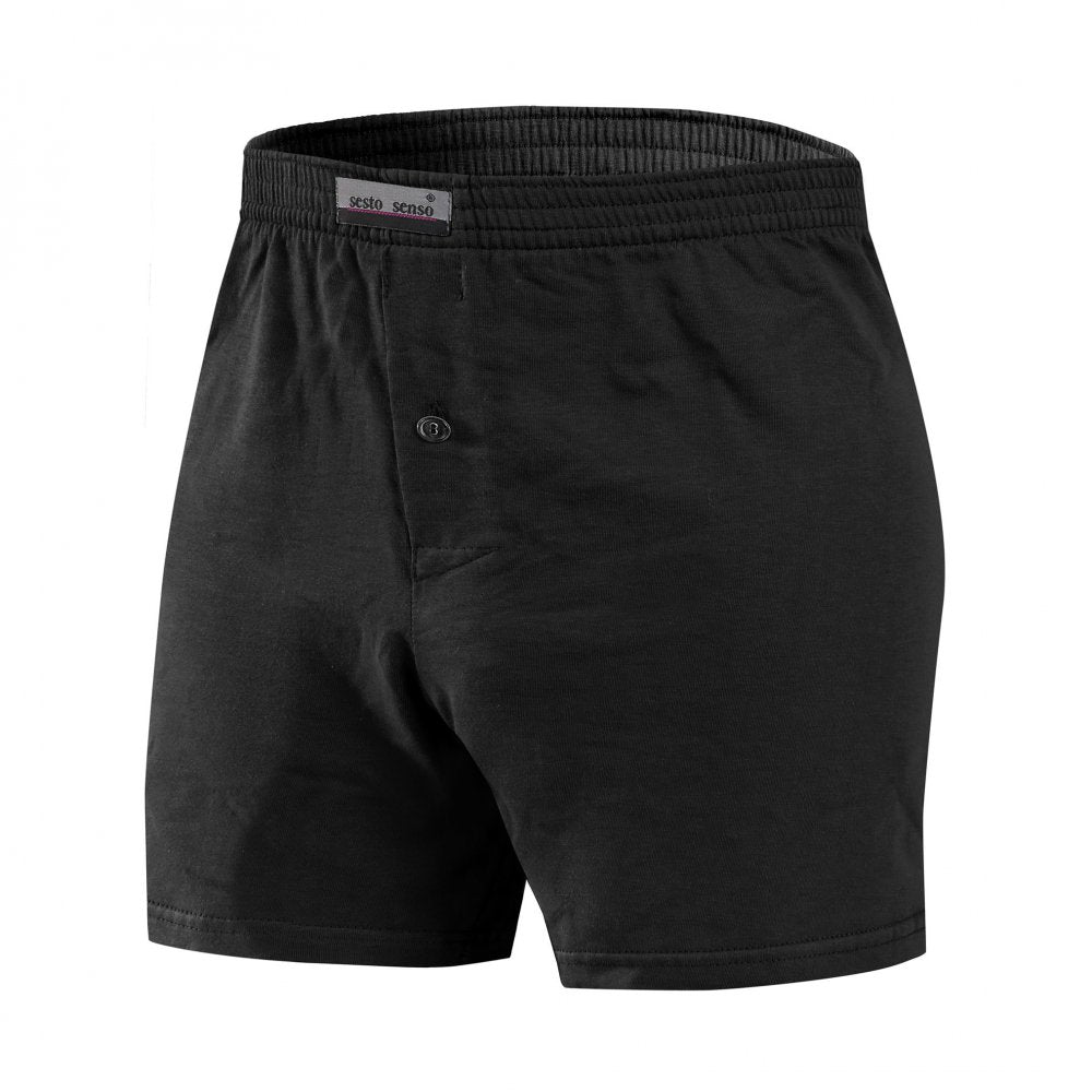 Sesto Senso men's boxer shorts BM01 Panther Black
