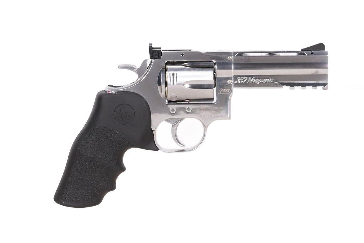 Dan Wesson 715 4" DIABOLO 4.5mm CO2 air revolver – Silver
