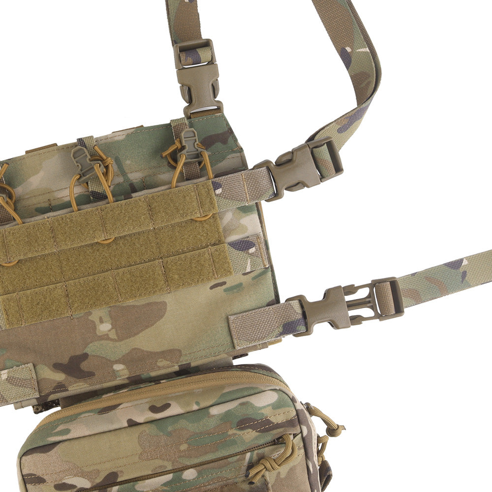 Waistcoat Chest Rig Wosport VE-107 Multicam