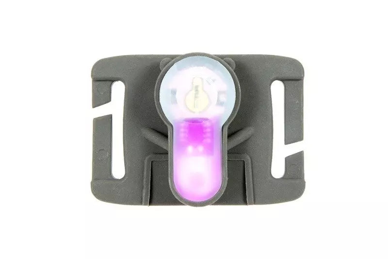 Lightbuck MOLLE electronic marker - Foliage Green (pink light)