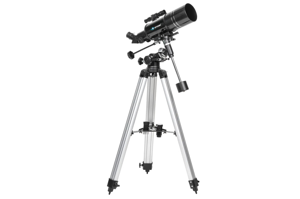 OPTICON StarRider 80F400EQ-A telescope with case and phone adapter