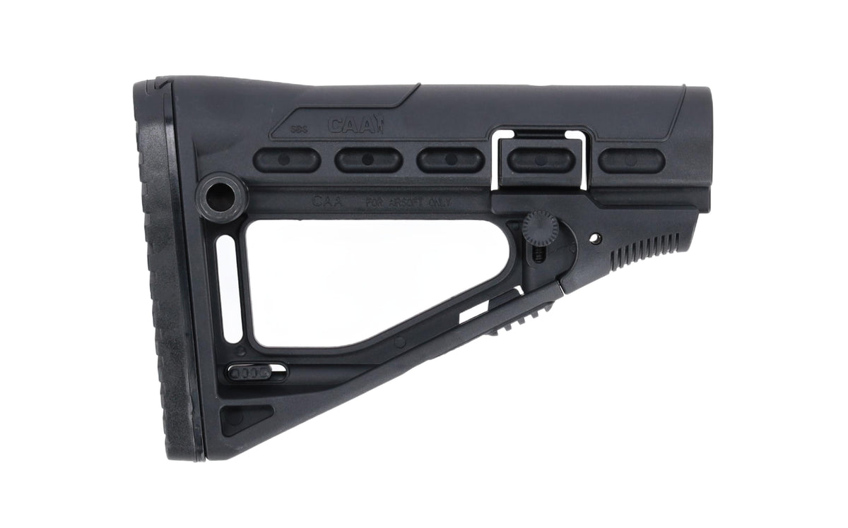 CAA SBS tactical stock for M4/M16 replicas Black