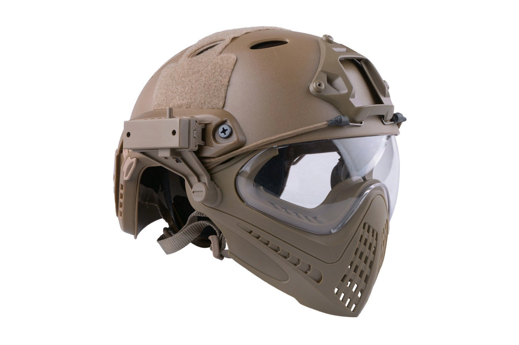 FAST PJ Piloteer helmet replica - Tan
