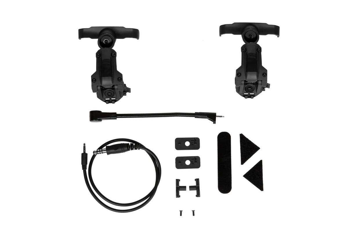 HD-17 Gen 6 Tactical Active Headset - Black