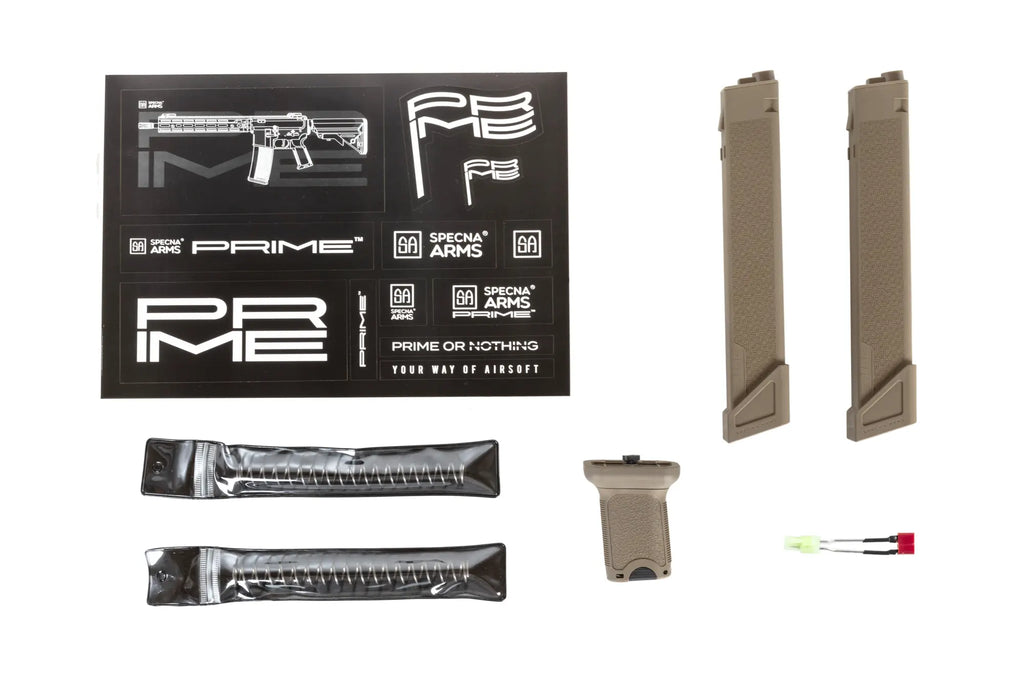 airsoft Specna Arms SA-PX01 PRIME™ BLDC™ Aster II ETU Half-Tan submachine gun