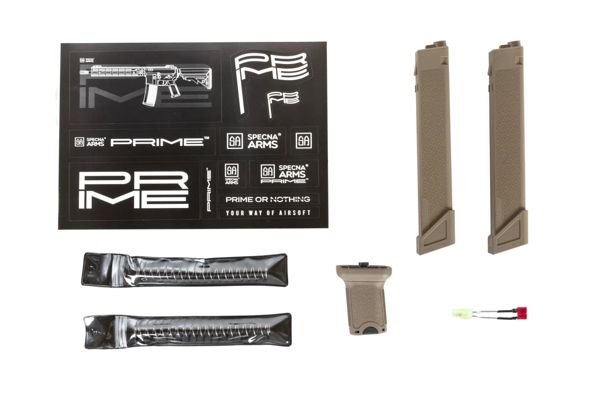 airsoft Specna Arms SA-PX01 PRIME™ BLDC™ Aster II ETU Half-Tan submachine gun