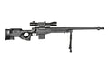 4402D  sniper rifle replica (with scope and bipod) - black