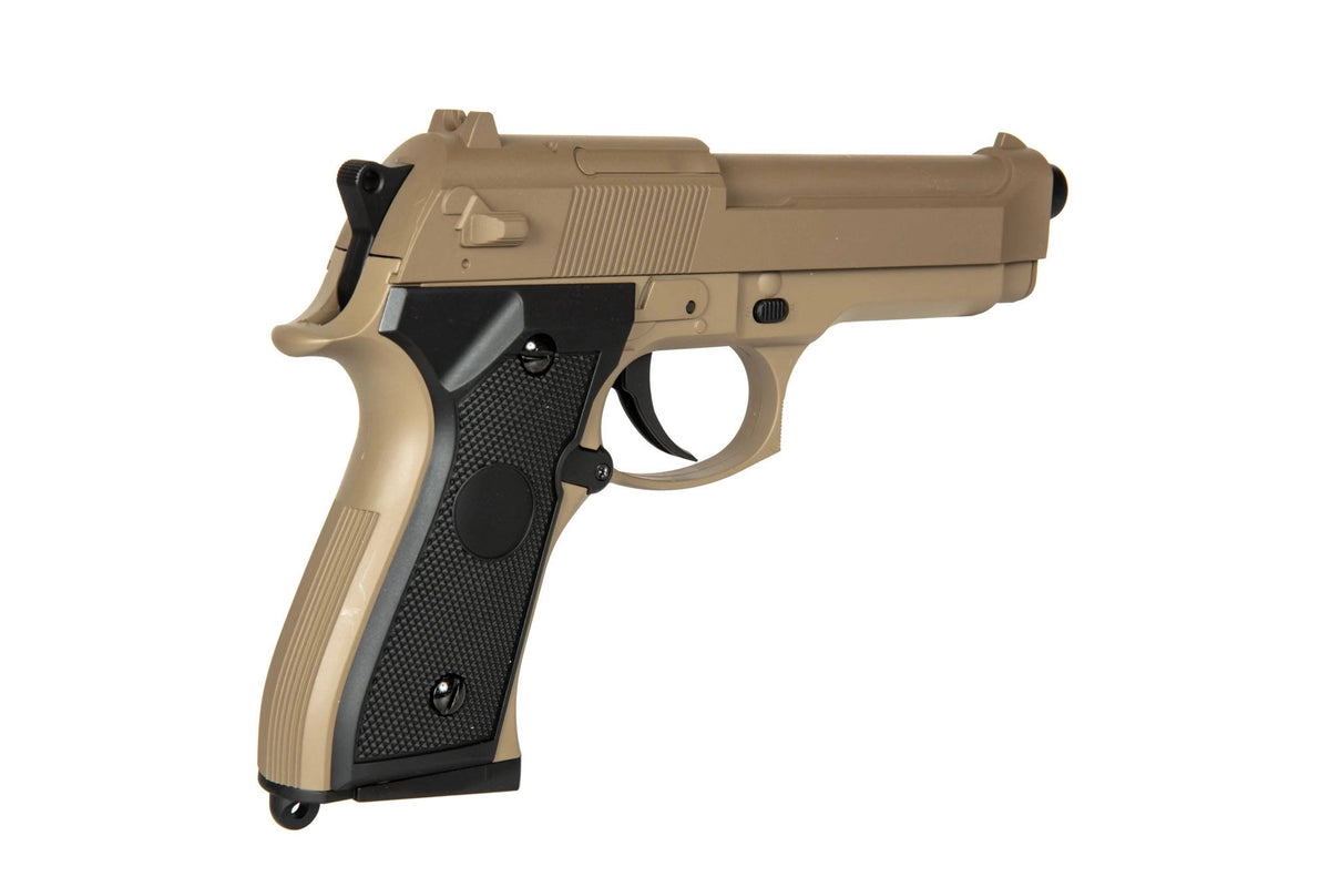 CM126 electric pistol replica - Tan (with battery)