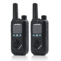 BaoFeng - Two-pack walkie-talkies - 16 channels - VOX - Black - BF-T17