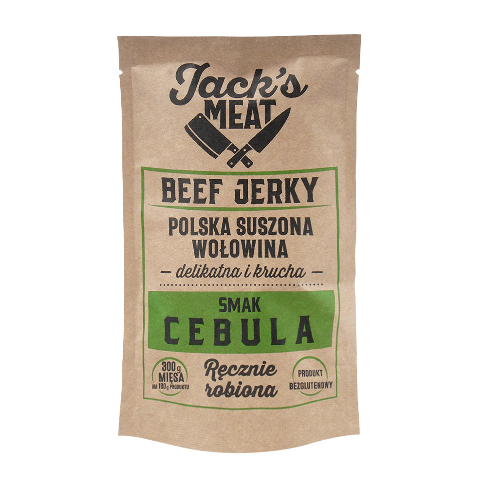 Jack's MEAT - Dried Beef - Onion - 109 kcal - 30 g