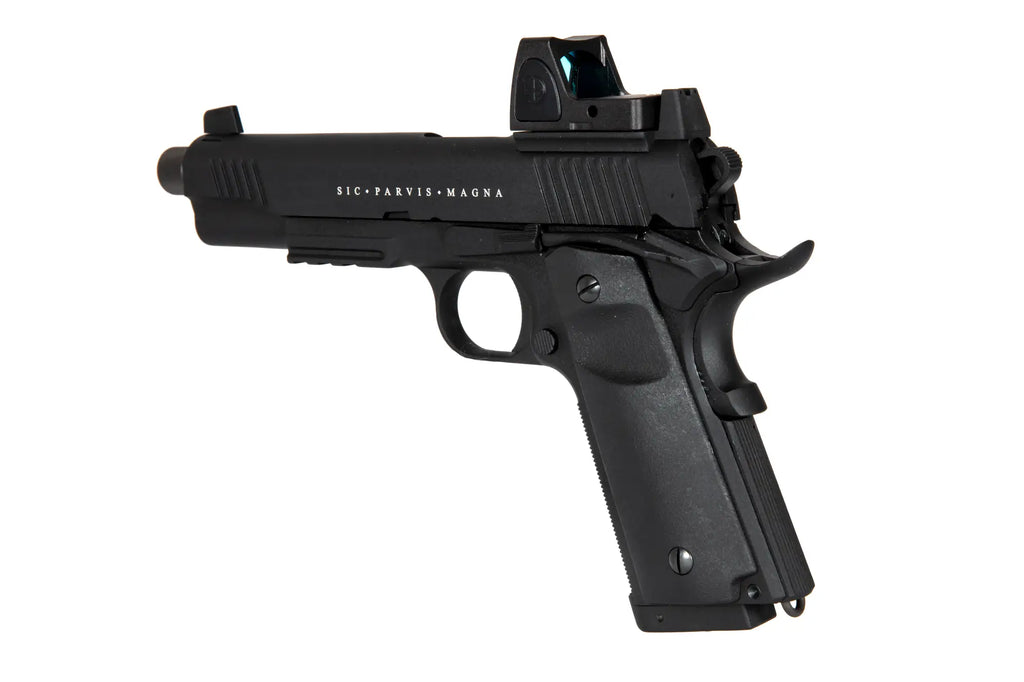 SECUTOR RUDIS MAGNA XII CO2 Pistol Replica – Black