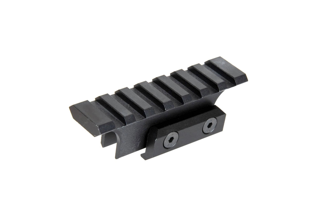 B-18 top mounting rail for AKS-74U replicas Black